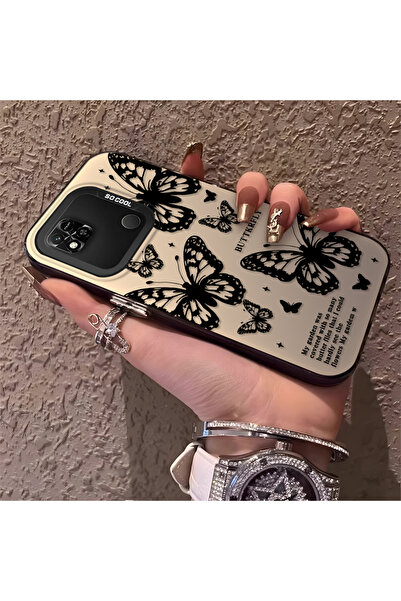 Hontinga Redmi 9C Compatible Silicone Edge Hard Back Anti-Fall Phone Case But...