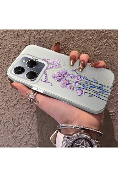 Hontinga حافظة هاتف تكنو سبارك 20 برو 5G متوافقة مع الحواف السيليكونية الصلبة...