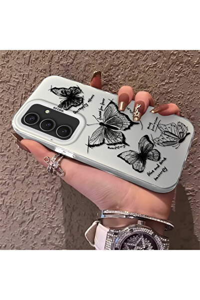 Hontinga حافظة هاتف سامسونج جالاكسي S24 بلس متوافقة مع الحواف السيليكونية وال...