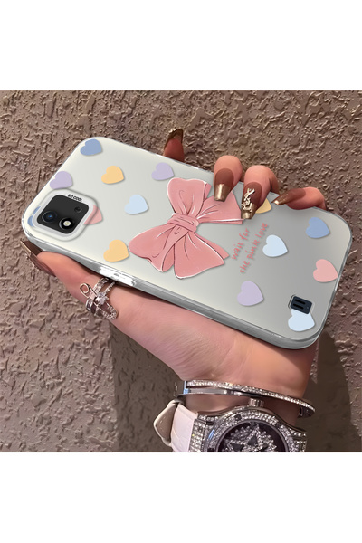 Hontinga حافظة هاتف Realme C20 متوافقة مع الحواف السيليكونية الصلبة والمضادة ...