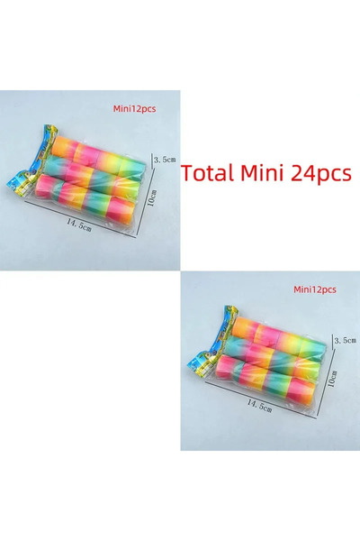 Choice8 24 pieces 24PCS Rainbow Magic Springs Circle Toys Kids Birthday Party...