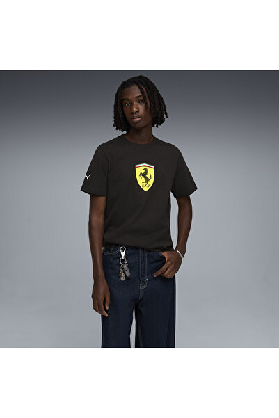 Puma Tričko Scuderia Ferrari s barevným štítem
