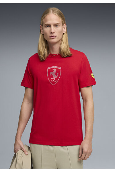 Puma Scuderia Ferrari Tonal Shield T-Shirt
