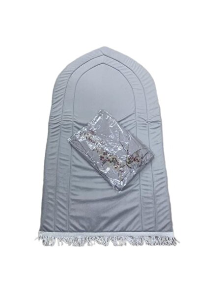 smart home طقم سجاد صلاة فاخر لرمضان مع ملاءة - سجاد صلاة من الألياف الدقيقة ...