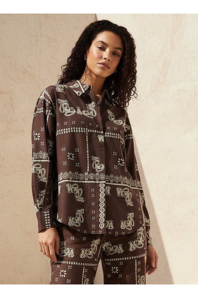 Lee Cooper قميص بنقشة بيزلي