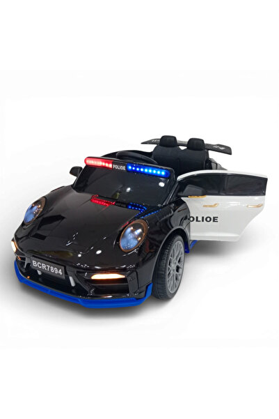 Rally سيارة الشرطة الكهربائية "مطاردة السرعة" -12 فولت ومحركين