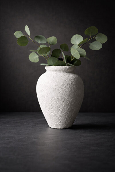 Luthien Vază cuboidală texturată de dimensiuni mari