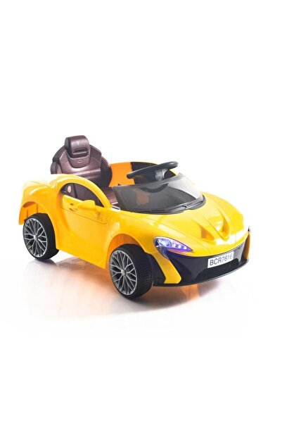 Rally Electric children's car, yellow