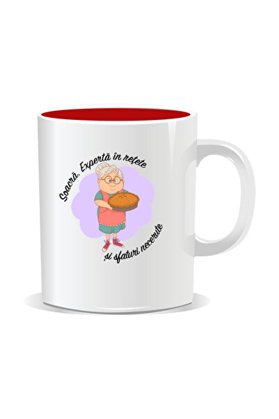 Mug Mania Personalized mug with messages for mother-in-law, Expert in recipes...