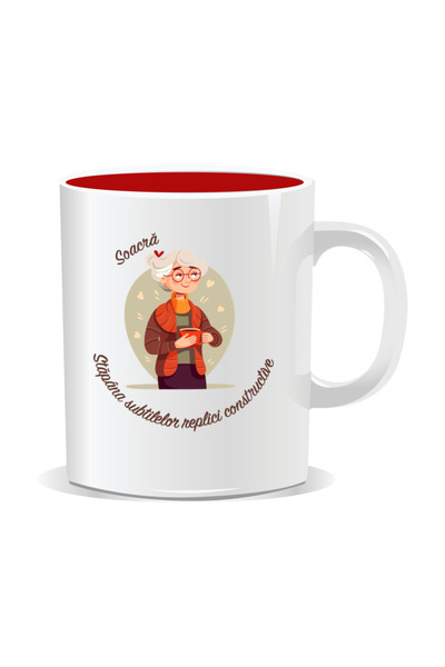 Mug Mania Personalized mug with messages for mother-in-law, the mistress of s...