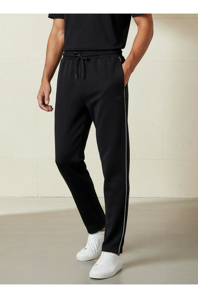 Kappa Men Regular Fit Joggers with 2 Way Stretch
