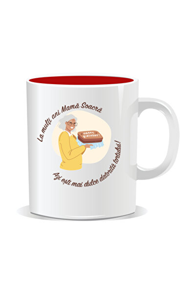 Mug Mania Personalized mug with messages for mother-in-law, Happy Birthday Mo...