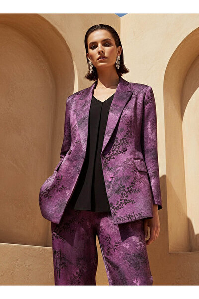 Iconic بليزر بنقشة زهور