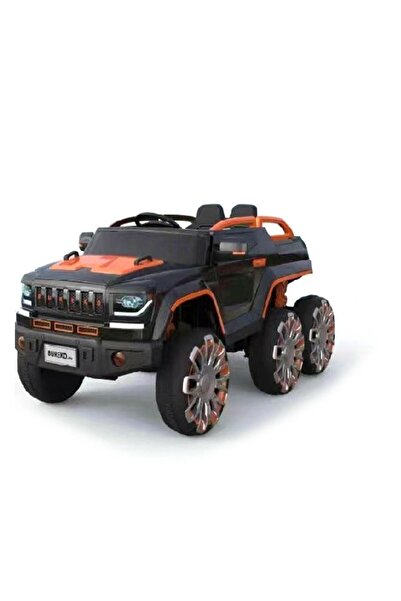 Rally سيارة أطفال كهربائية جبلية باللون الأسود الجذاب