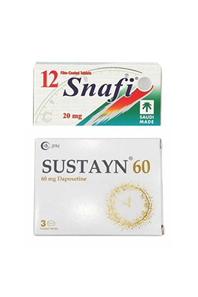 JPM SUSTAYN 60 MG AND SNAFI 20 MG COMBO PACK