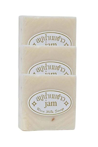 Jam Jam Soap with Rice Milk for Skin Lightening - 3 Pieces - 65g