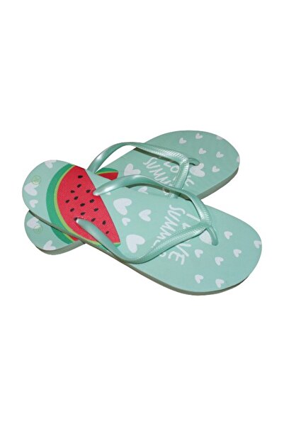 WDA Watermelon Print Flip-Flops – Love Summer Design for Women & Girls