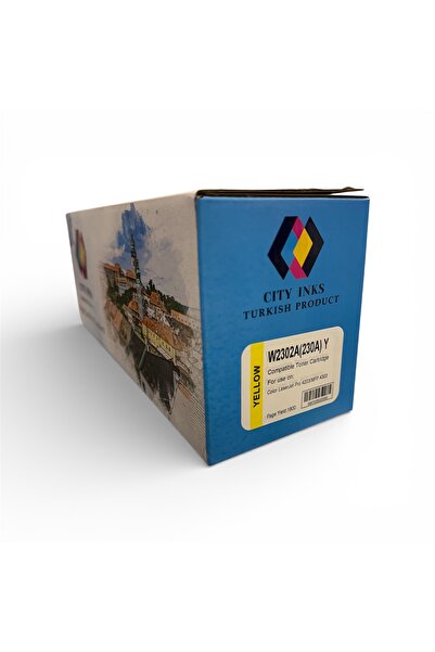 City Inks حبر تركي سيتي انك متوافق اتش بي اصفر HP W2302A/230A YELLOW