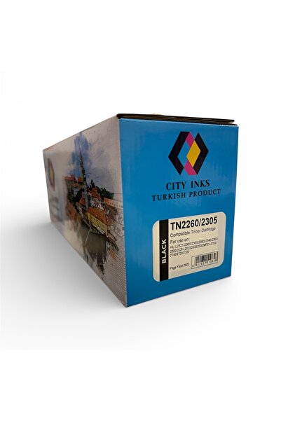 City Inks حبر تركي سيتي انك متوافق مع Brother TN-2305 أسود (Blac...