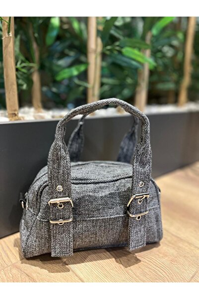 QBZ Mini Size Denim Bag with Buckle