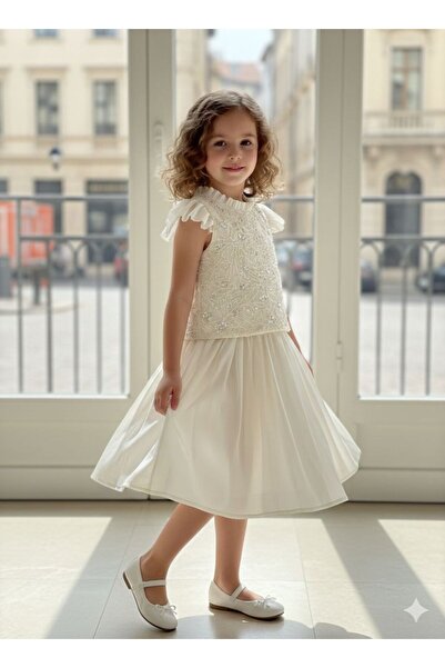 Pyramid masterpieces Girls' two-piece Lace set