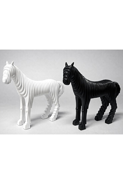 Epilons مجسم حصان من البوليستر بتصميم خاص مقاس 28x27 سم