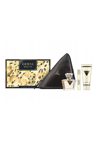 Guess Set cadou Seductive, Apă de toaletă, Femei, 75 ml + 15 ml + Loțiune de ...