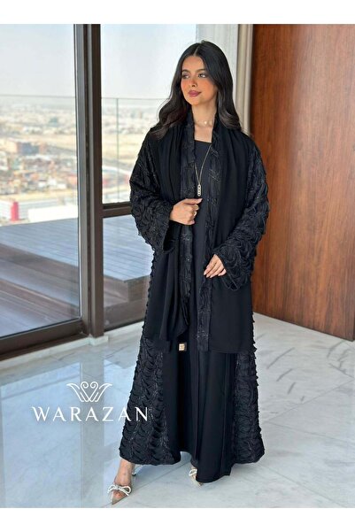 Warazan black abaya