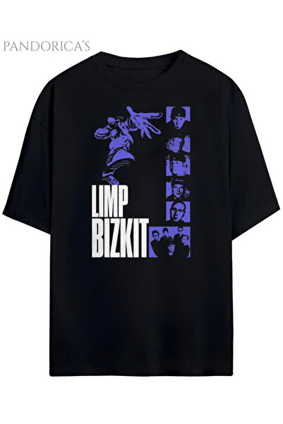 Grafftee Clothing Tricou unisex din bumbac cu design Pandorica's Limp Bizkit