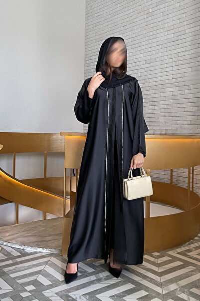 Warazan Elegant satin abaya