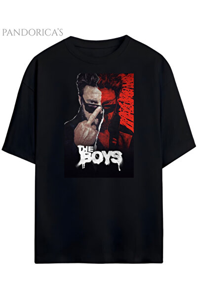 Grafftee Clothing Tricou unisex din bumbac cu design Pandorica's The Boys Bil...