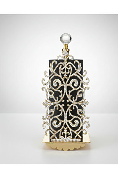 RAWR Co. Kristal Başlıklı Gold – Lüks Dekoratif Masaüstü Kağıt Havlu Standı