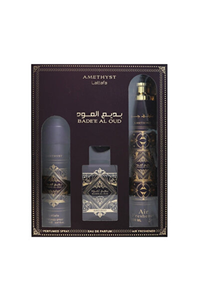 lattafa Badee Al Oud Amethyst – oriental gift set