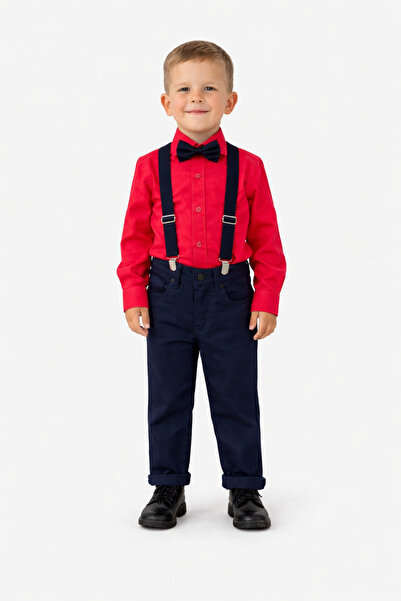 Nacar Erkek Çocuk 23 Nisan Gösteri Kıyafeti 3'lü Takım