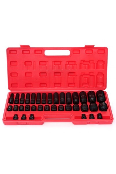 Kraft&dele Set chei tubulare, impact 1/2" 35 buc, KD11757,