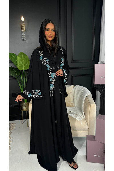 Warazan Royal hand-embroidered abaya