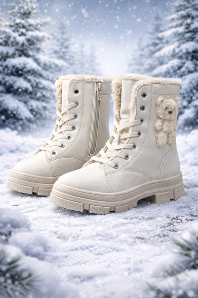 Firibu أحذية أطفال مضيئة للشتاء مقاومة للماء ومضادة للانزلاق وذات نعل طبي ودا...