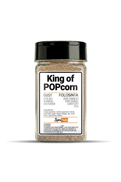 Spicehub King of POPCorn, premium seasoning for popcorn, potatoes, nachos, me...