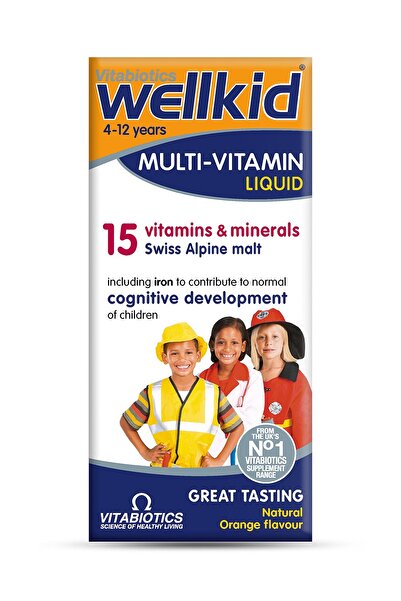 Vitabiotics WELLKID MULTIVITAMIN LIQUID 150ML