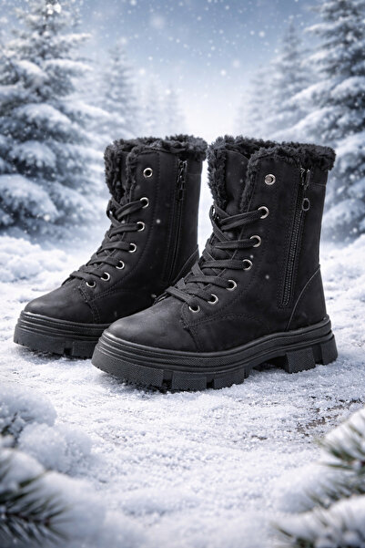 Firibu Children's Boots with Lights, Winter Waterproof, Non-Slip Sole, Orthop...