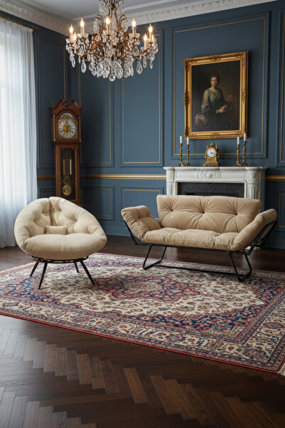 AVYNA IMPERIA™ Signature Living Set Premium Tekli Koltuk Berjer + Yataklı İki...