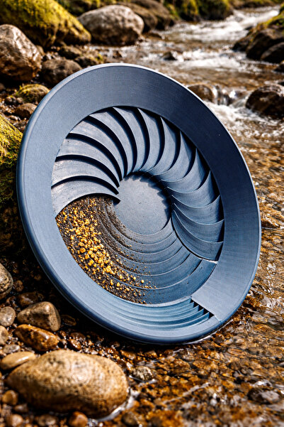 pernator Altın Arama Tavası YÜKSEK VERİMLİ YENİ NESİL Altın Yakalama Eleği YE...