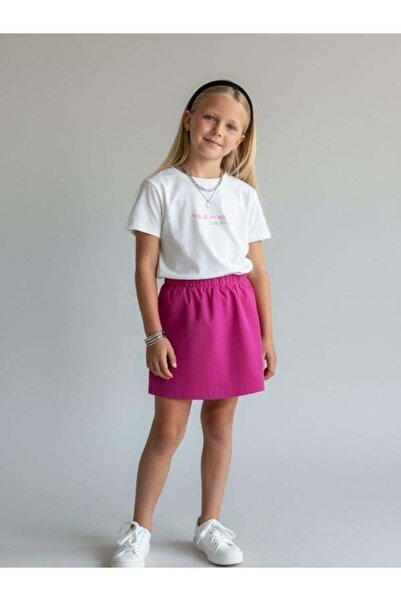 Zekids Κοριτσίστικο μπλουζάκι με στάμπα στην πλάτη