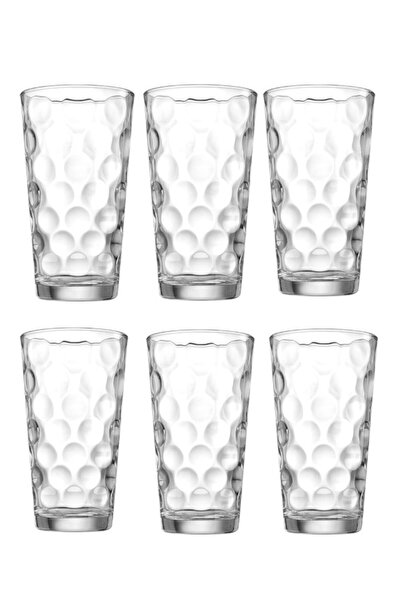 WDA Glasses Set of 6 Highball Glass Cups Bar Glasses,