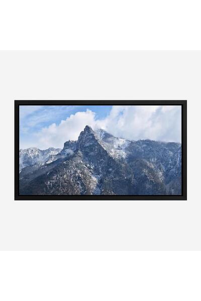 Tajridhome لوحة جبال - قمة جبلية - سماء زرقاء - هادئ - لوحات طبيعة - لوحات كا...