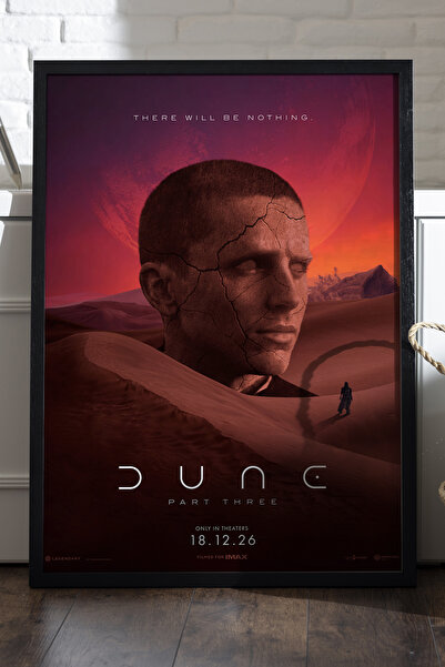 Duvarda Αφίσα με μαύρο ξύλινο πλαίσιο Dune, Διακοσμητική ζωγραφική τοίχου με ...