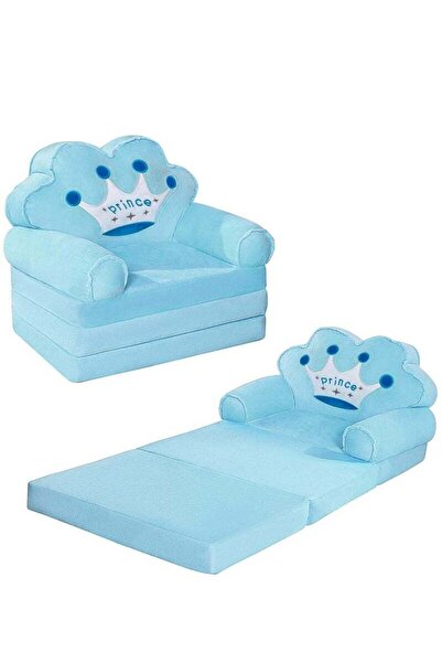 Arabest Folding Baby Sofa, Baby Sofa with Removable Cover, Toddler Sofa Bed f...