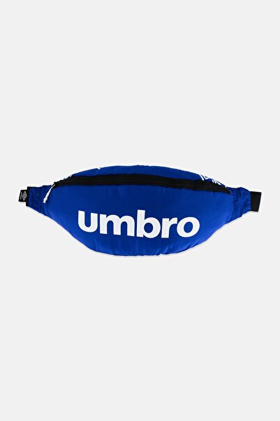 UMBRO حقيبة خصر رجالية بشعار ماركة، لون أزرق
