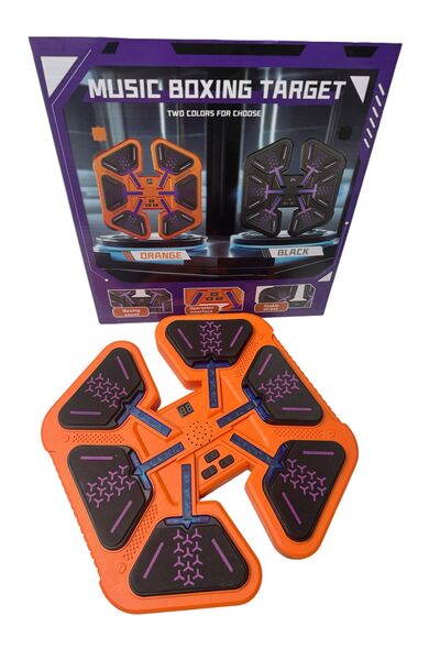 ADIRI SHOP Music Boxing Target – Panou de box interactiv cu muzică și Bluetooth