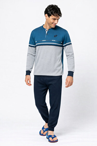 Lotto Men's pajamas LP2127, 2-piece set, Cotton